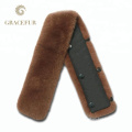 Best supplier real fur collar detachable